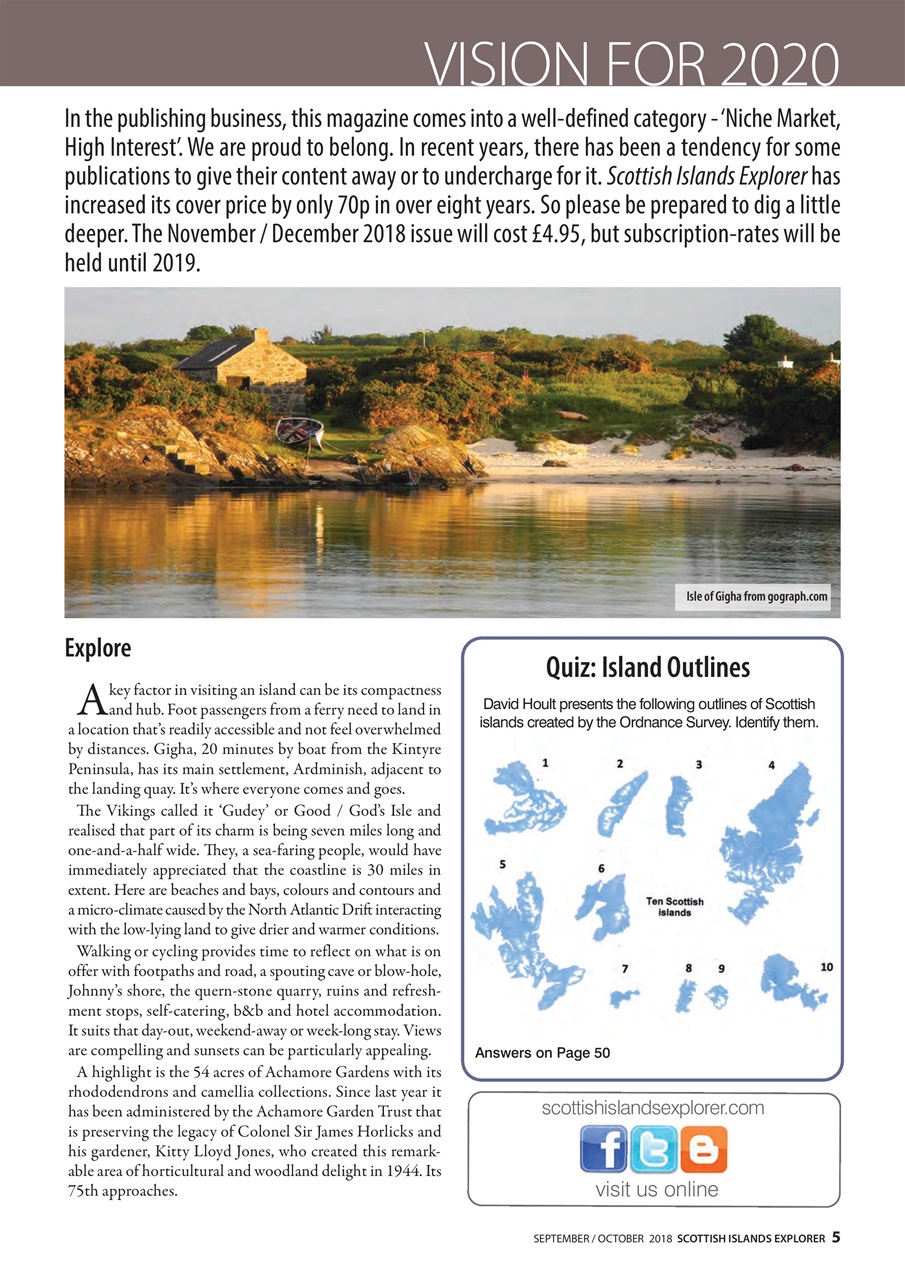 Scottish Islands Explorer Preview Pages