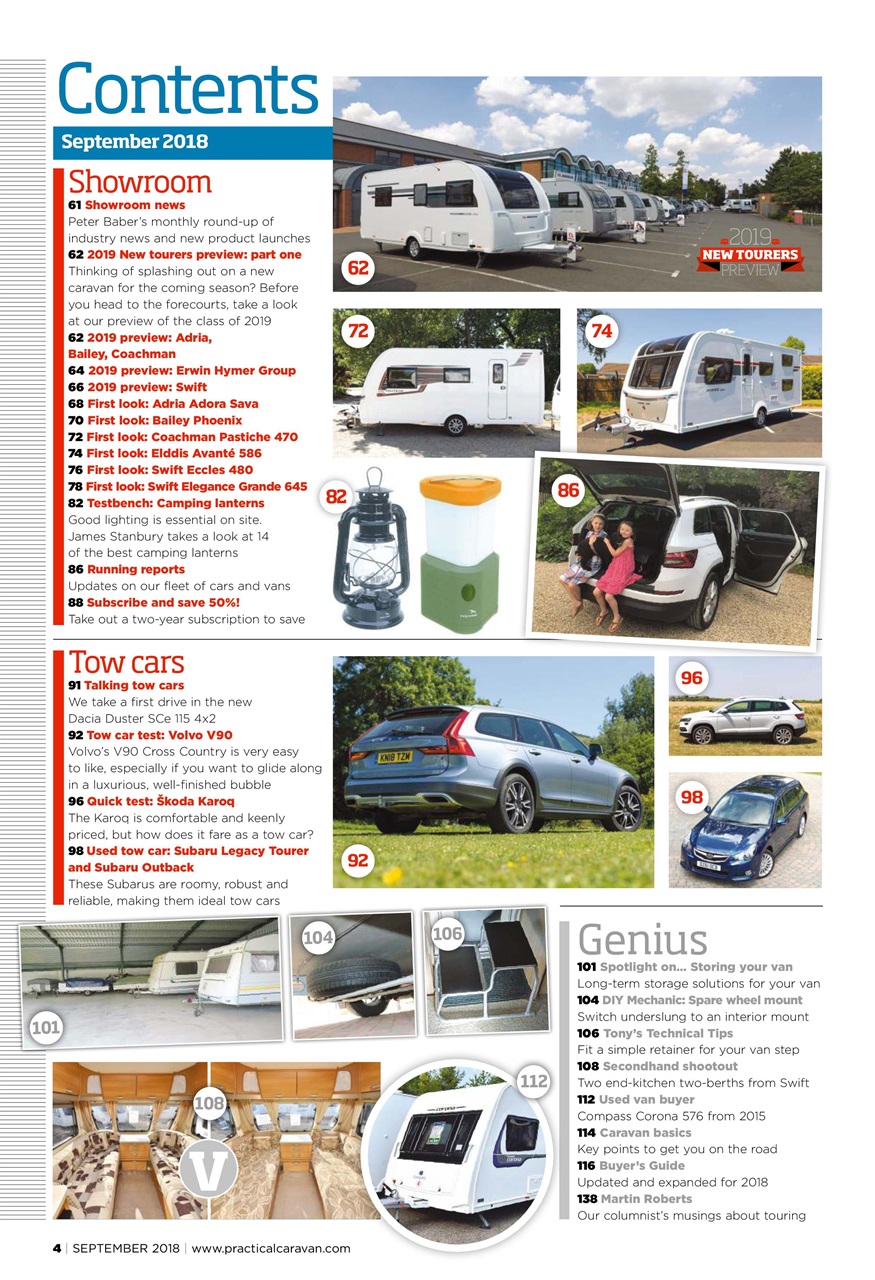 Practical Caravan Preview Pages
