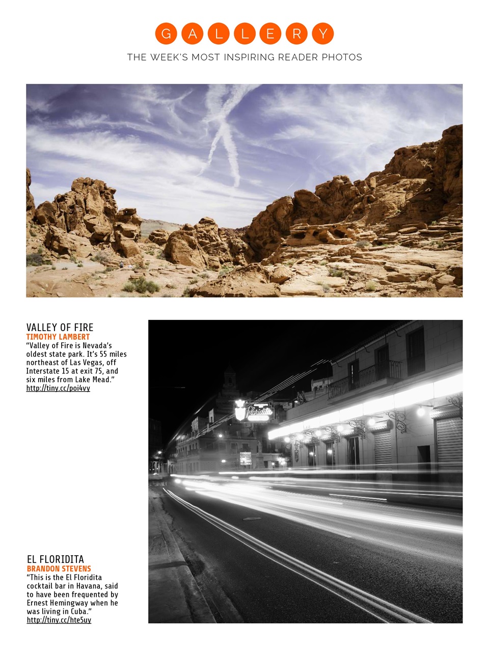 Photography Week Preview Pages