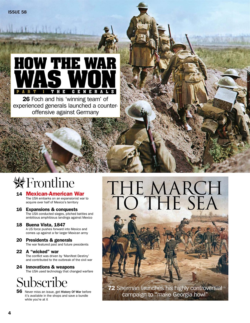 History of War Preview Pages