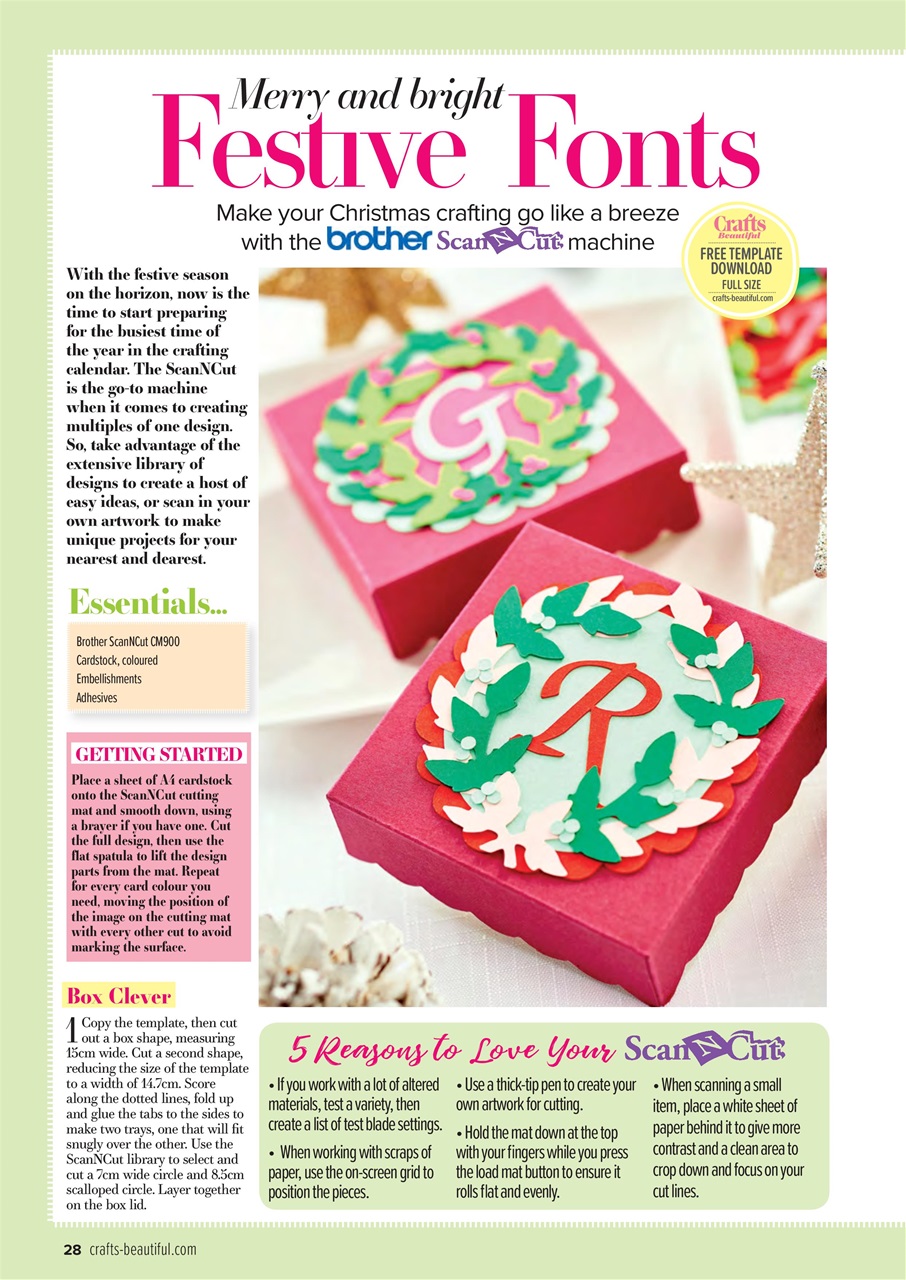 Crafts Beautiful Preview Pages