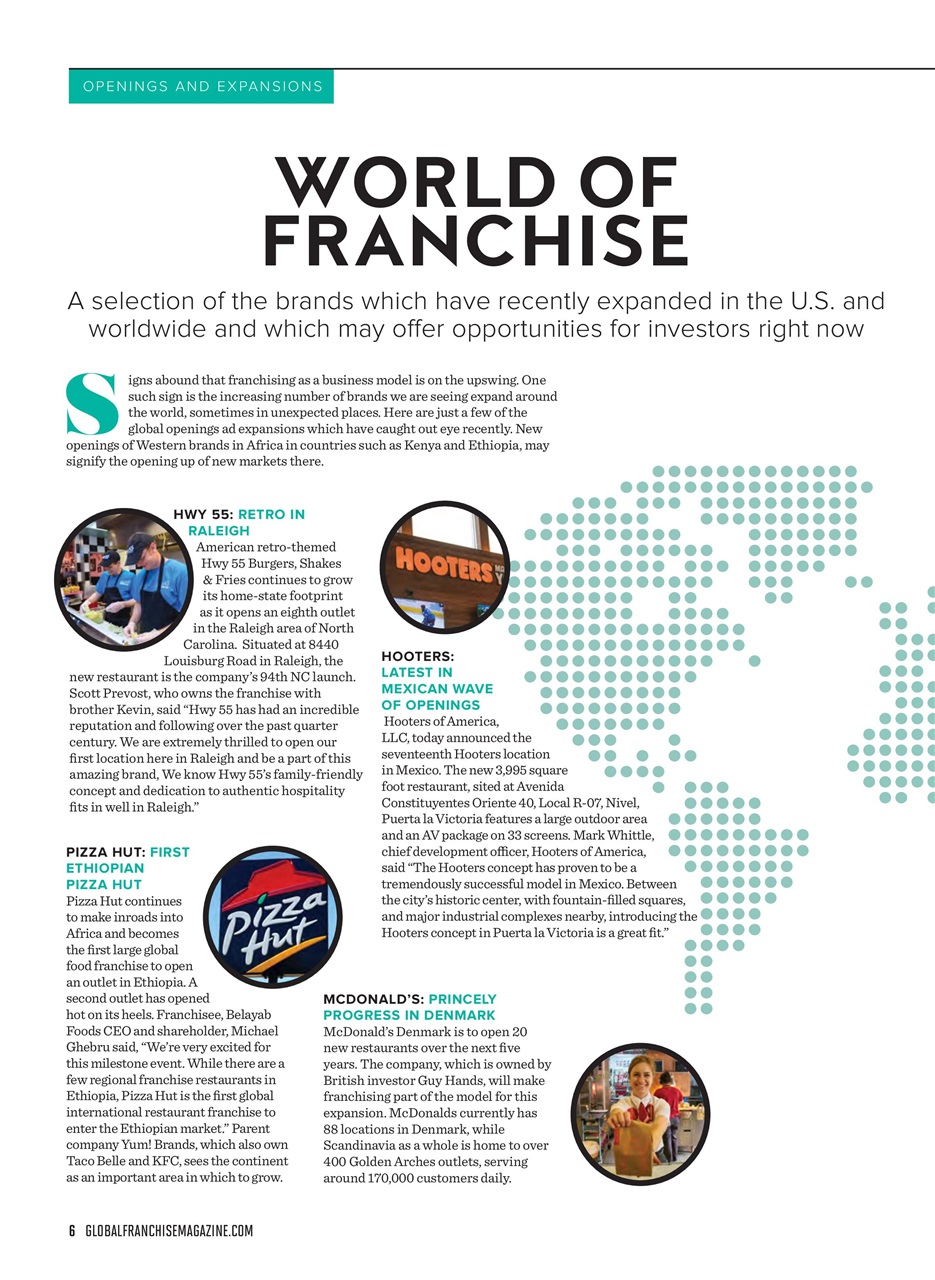 Global Franchise Preview Pages