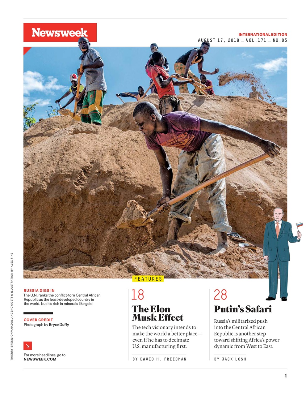 Newsweek International Preview Pages
