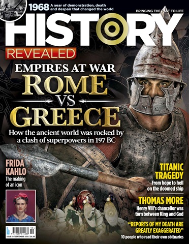BBC History Revealed Magazine issue September 2018