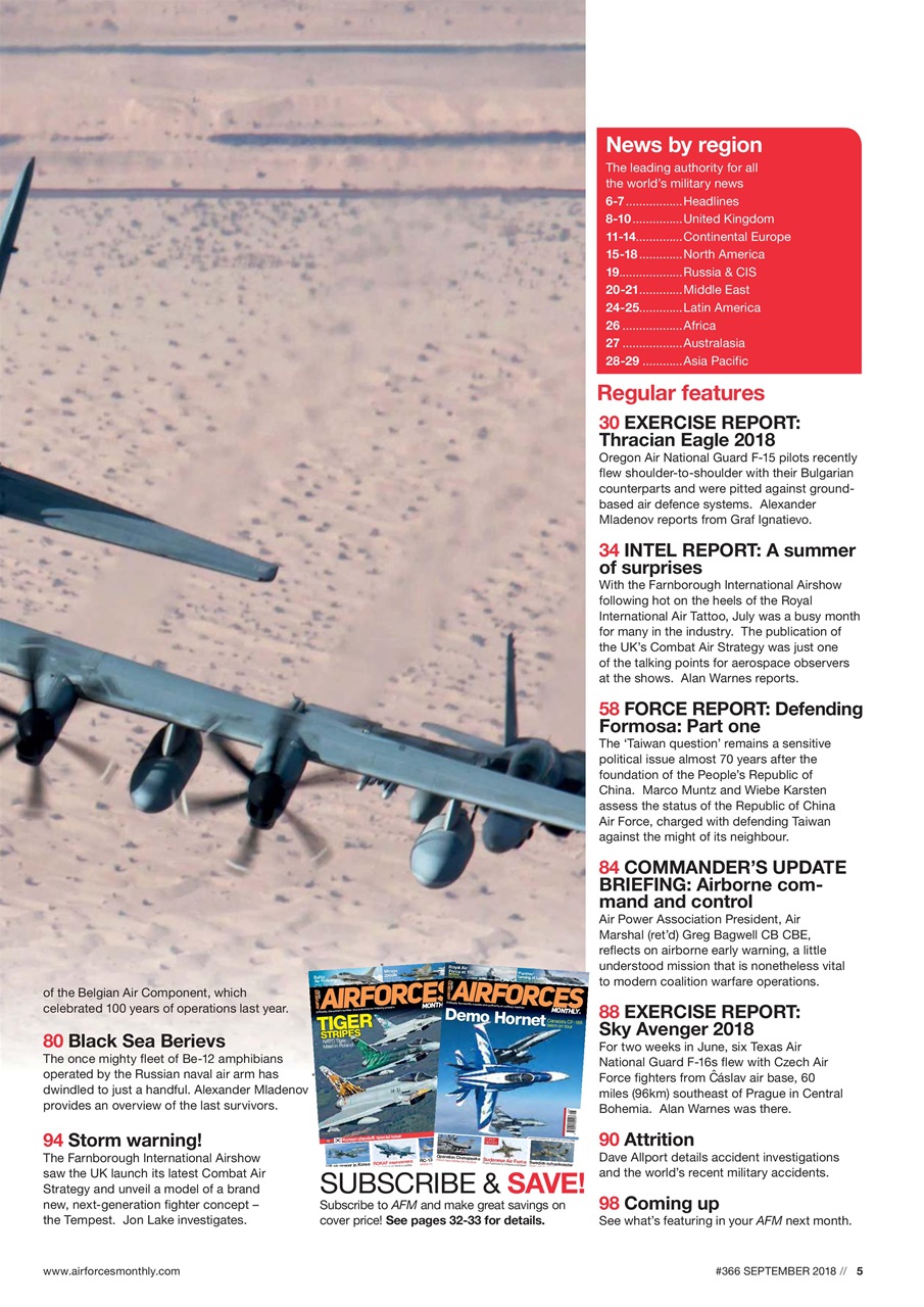 AirForces Monthly Preview Pages