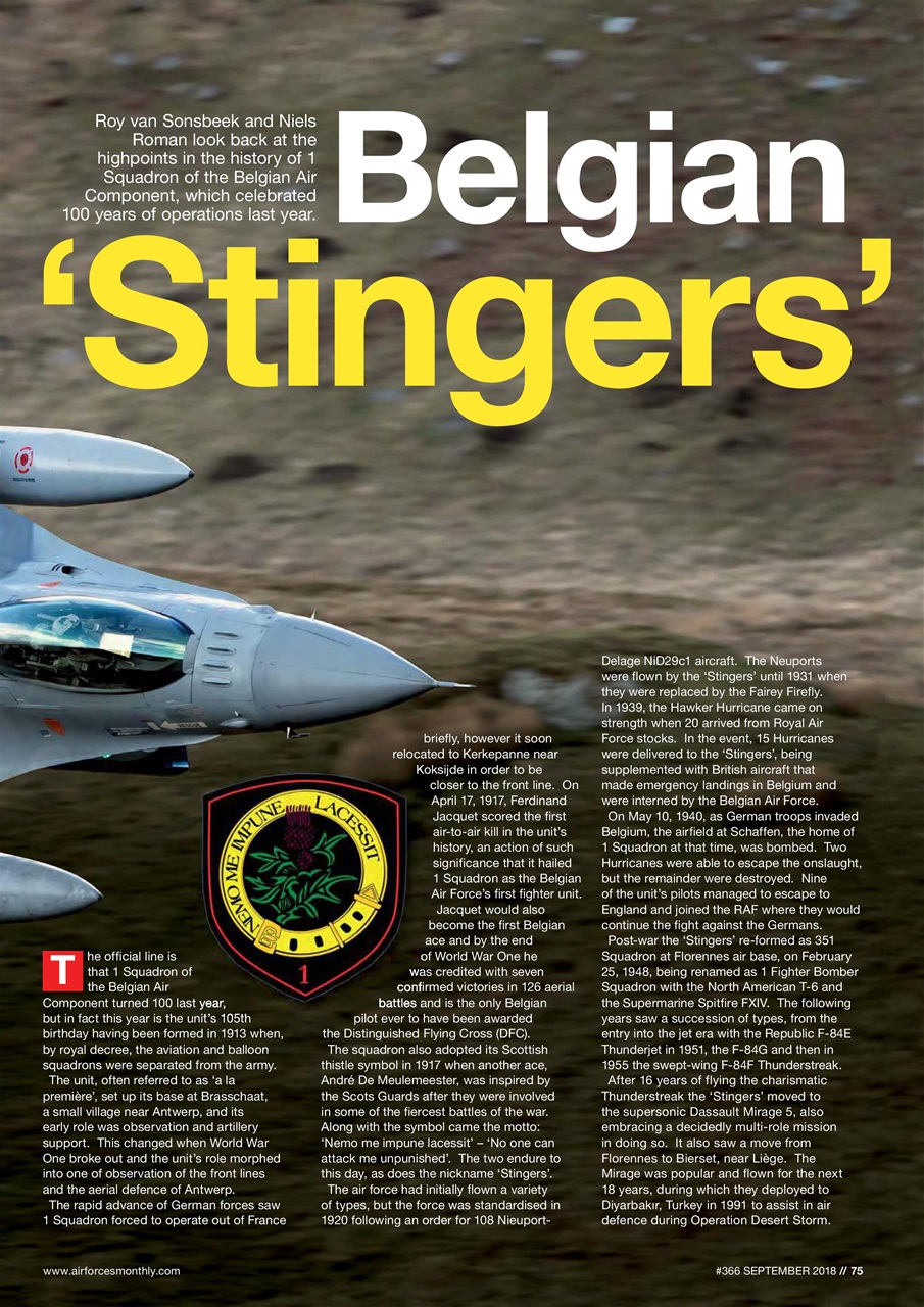 AirForces Monthly Preview Pages