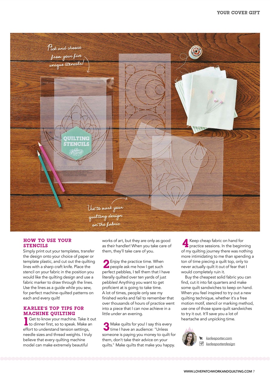 Love Patchwork & Quilting Preview Pages