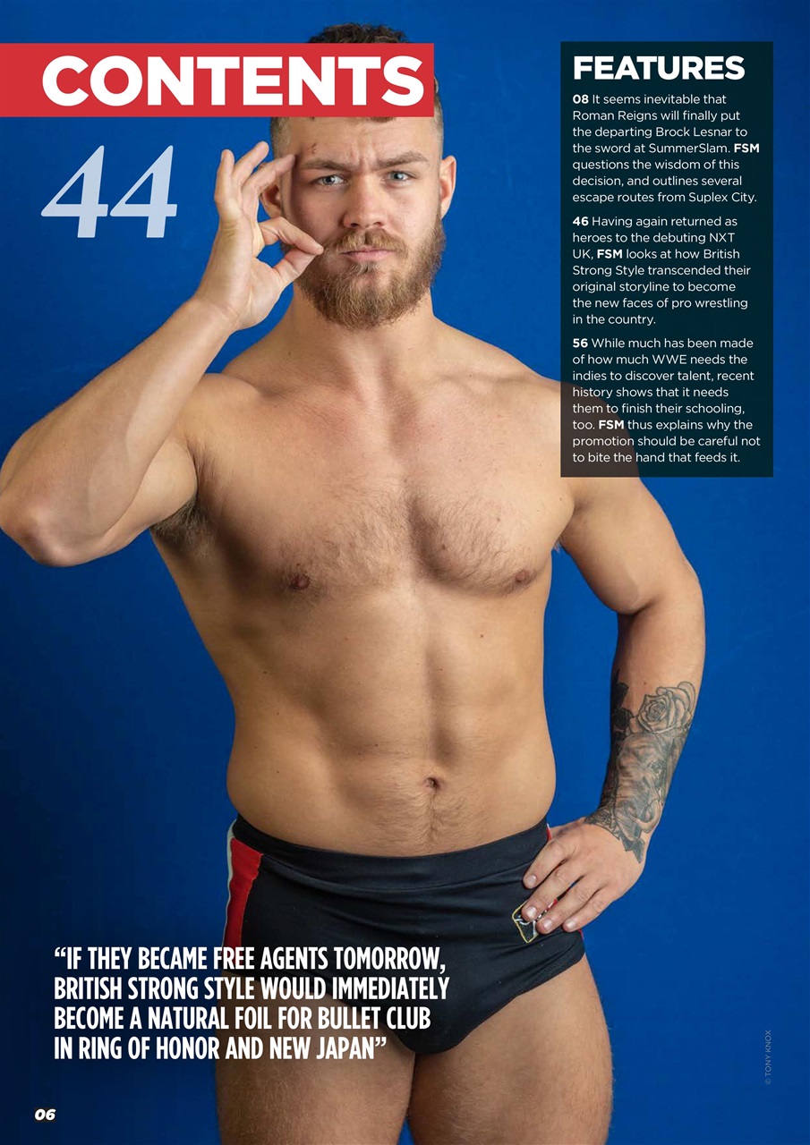 Wrestletalk Magazine Preview Pages