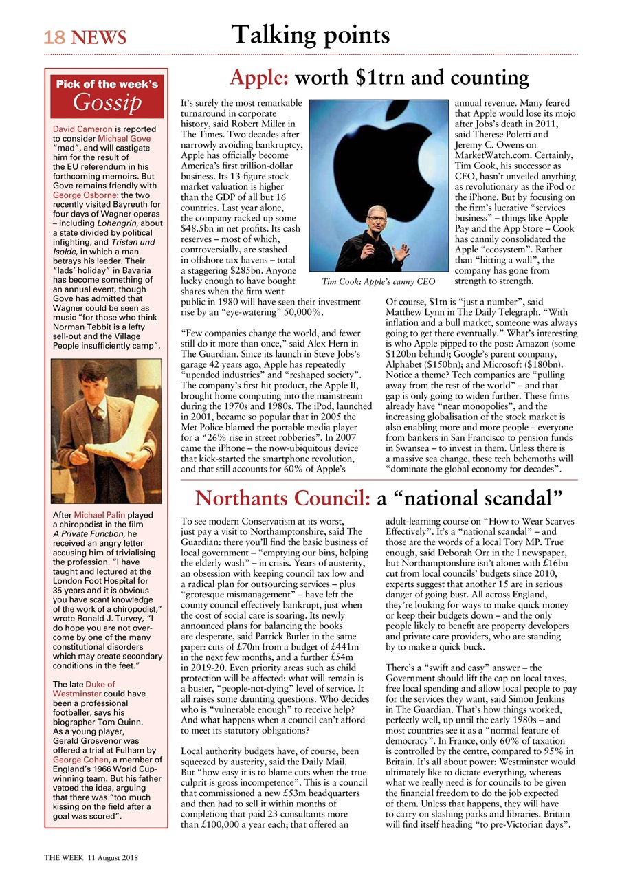 The Week Preview Pages