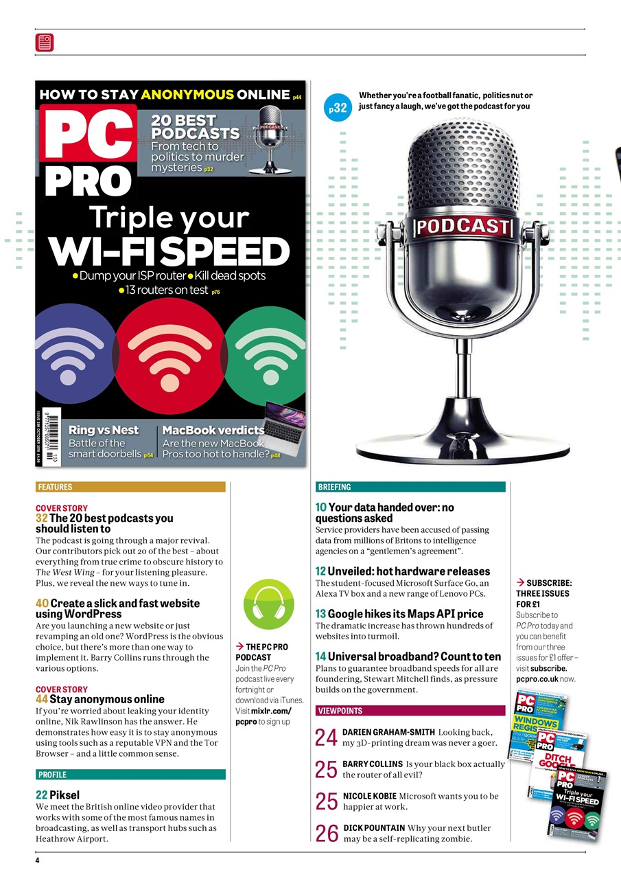 PC Pro Preview Pages