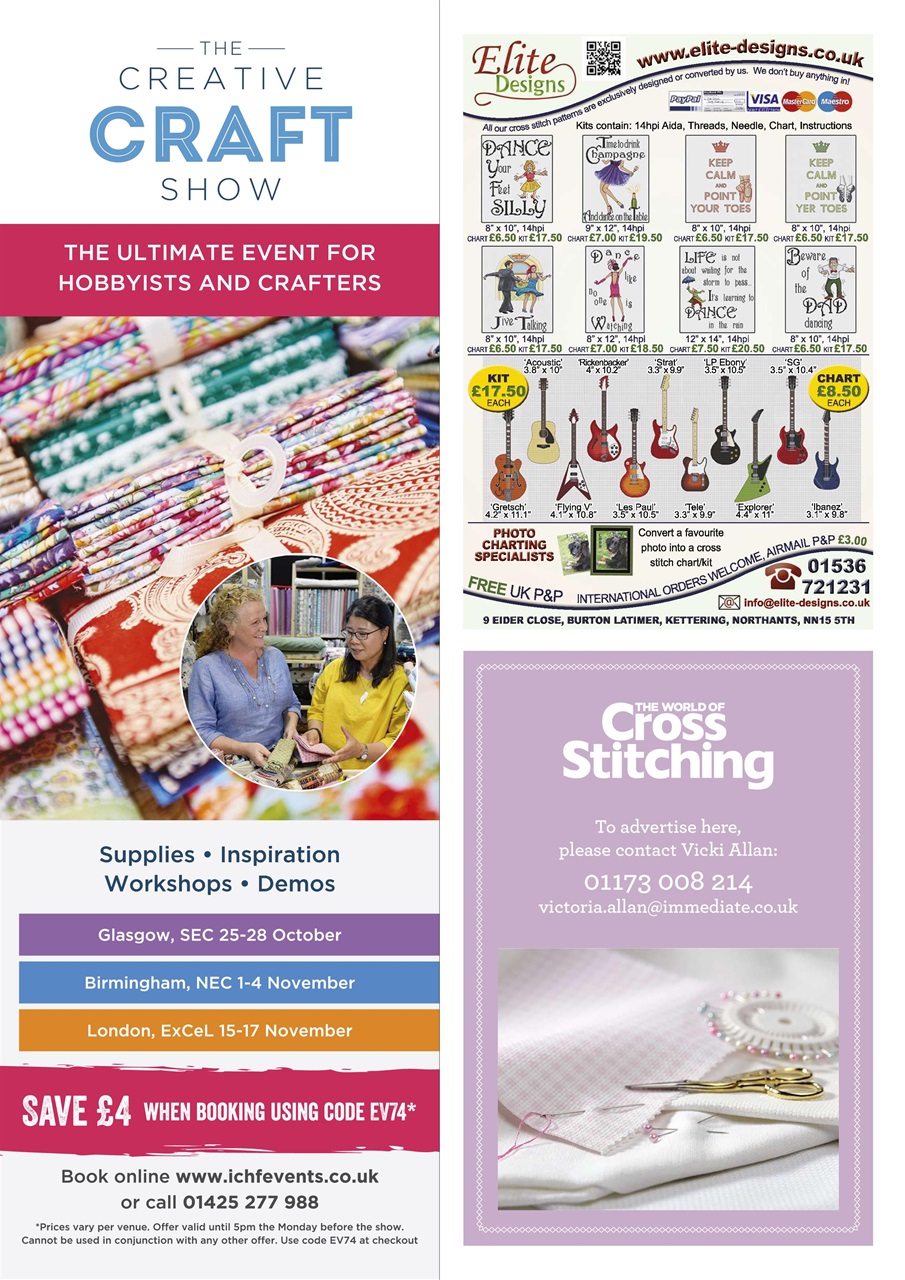 The World of Cross Stitching Preview Pages