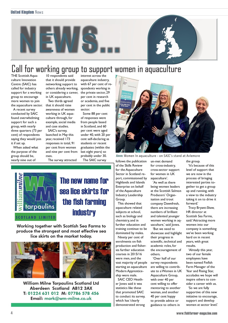 Fish Farmer Magazine Preview Pages