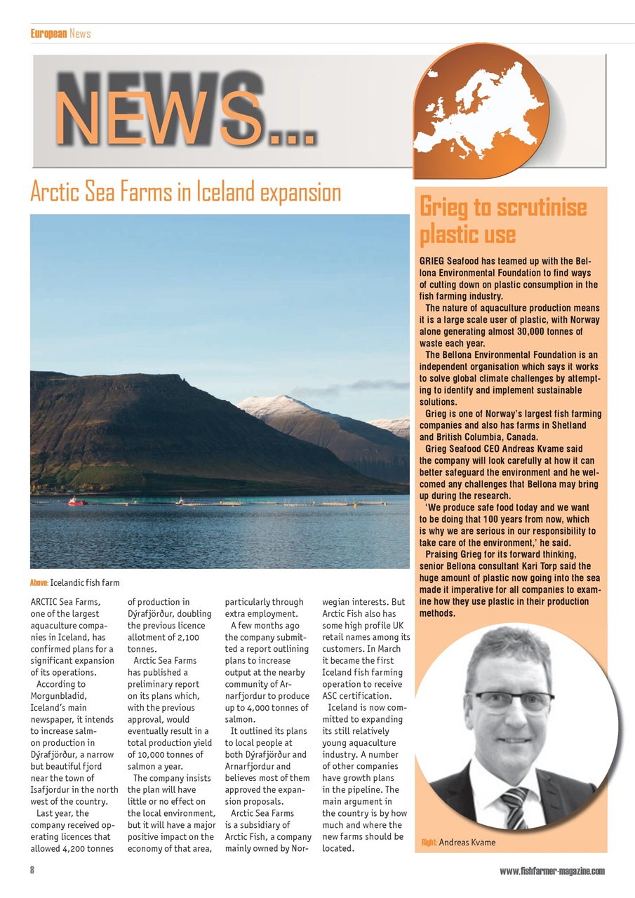 Fish Farmer Magazine Preview Pages