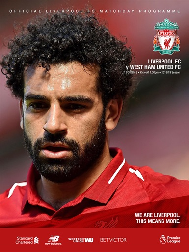 Liverpool FC Programmes issue 