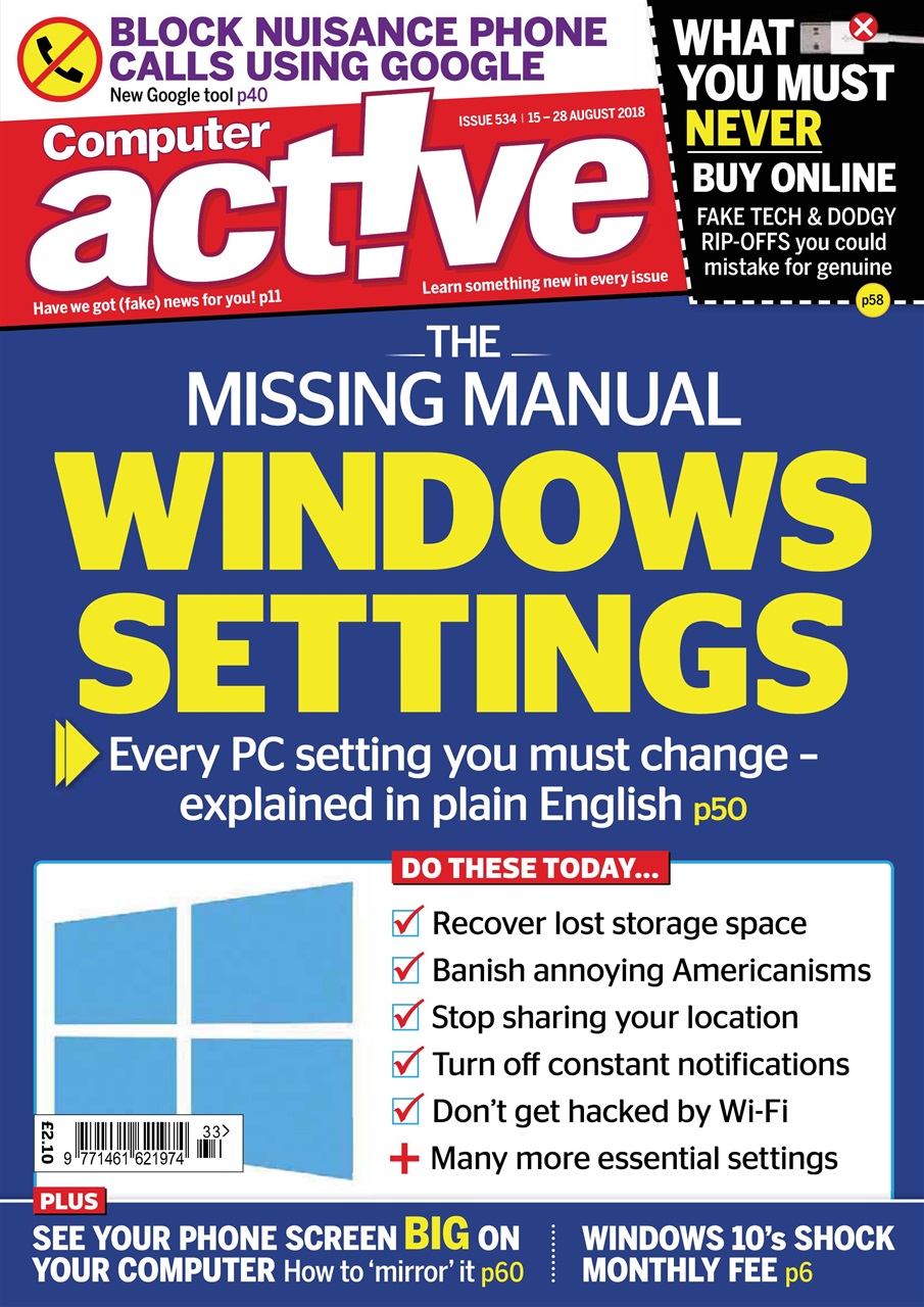 Computer Active Preview Pages