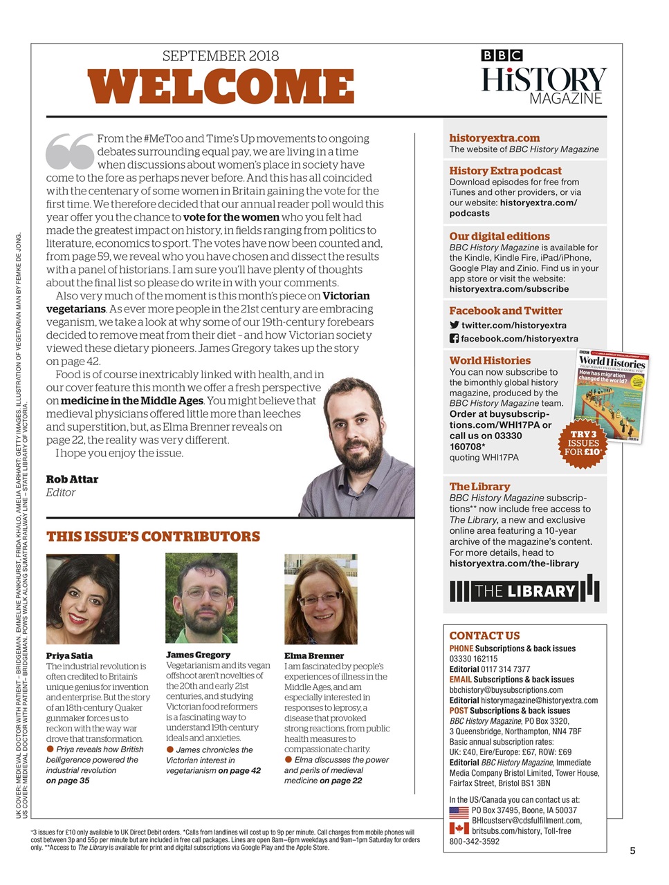 History Extra Magazine Preview Pages