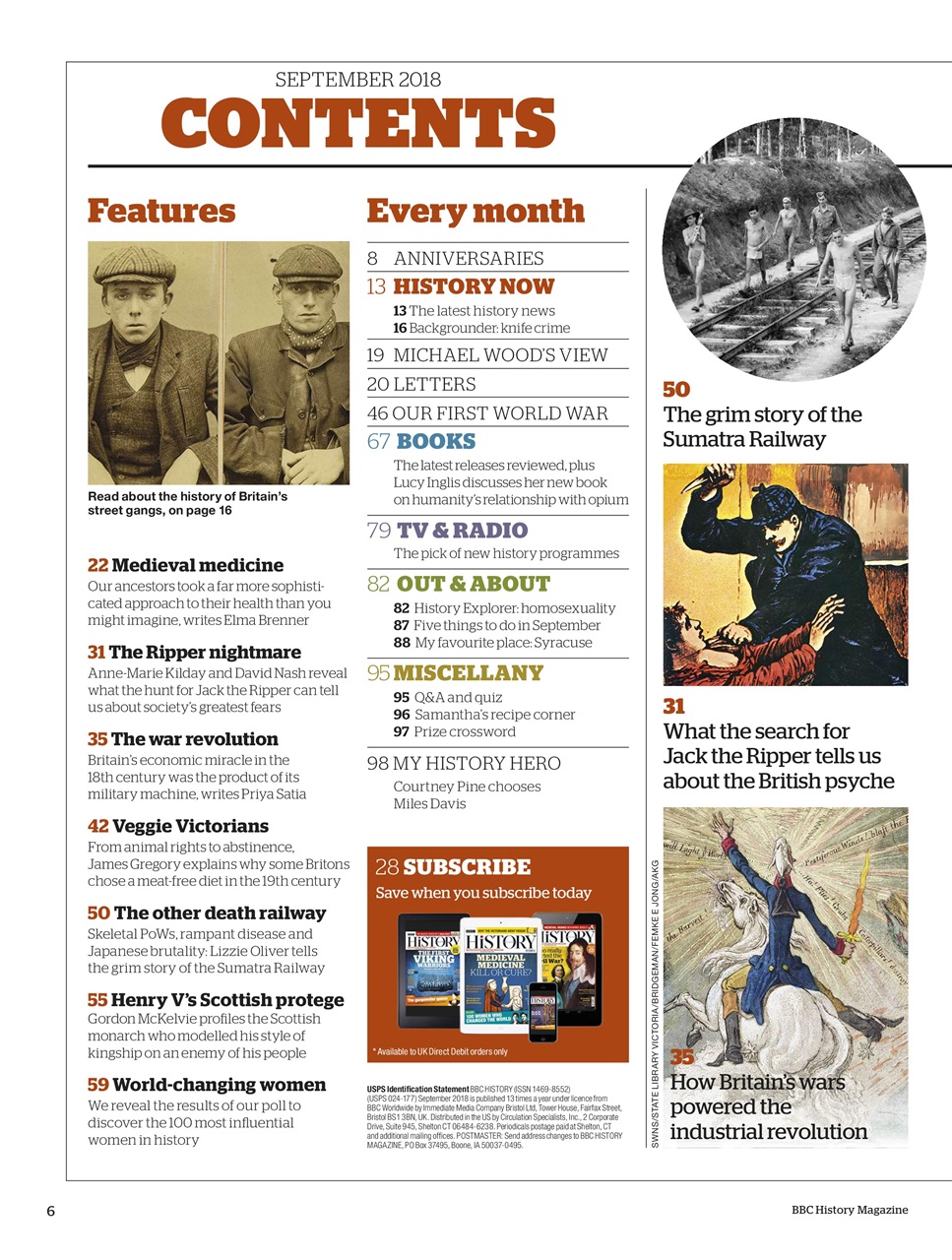 History Extra Magazine Preview Pages