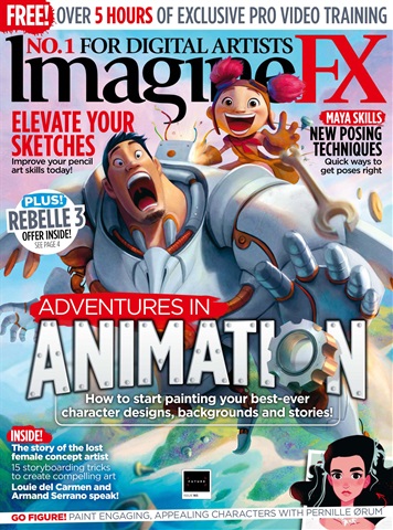 ImagineFX issue October 2018
