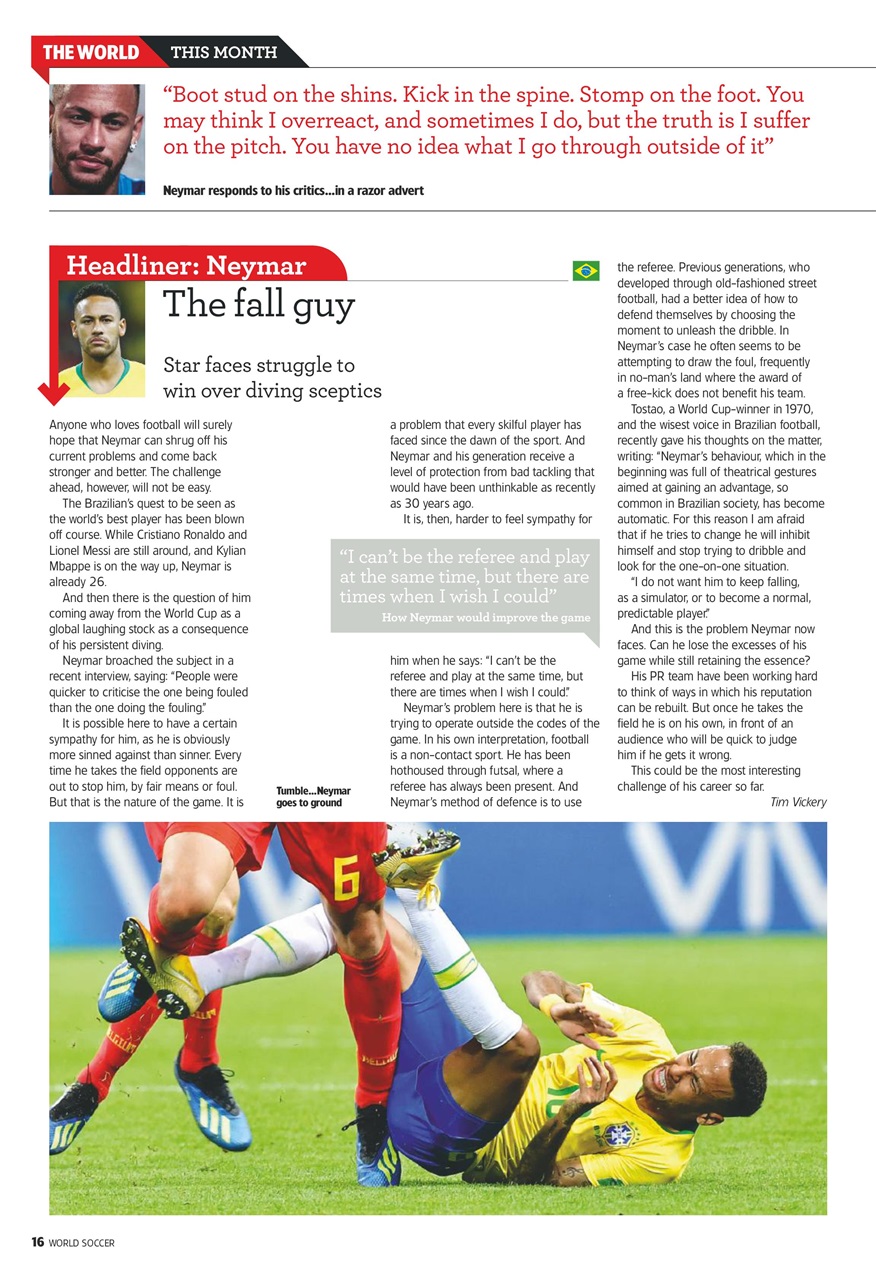 World Soccer Preview Pages