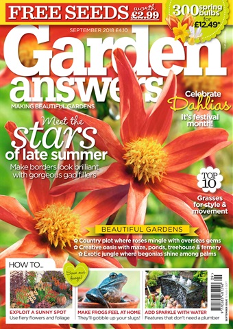 Garden Answers issue September 2018