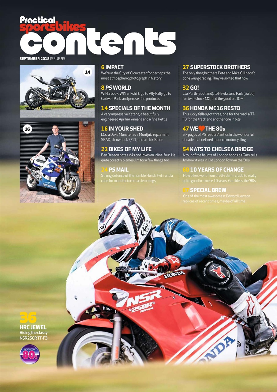 Practical Sportsbikes Preview Pages