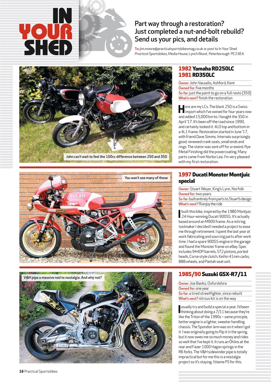 Practical Sportsbikes Preview Pages