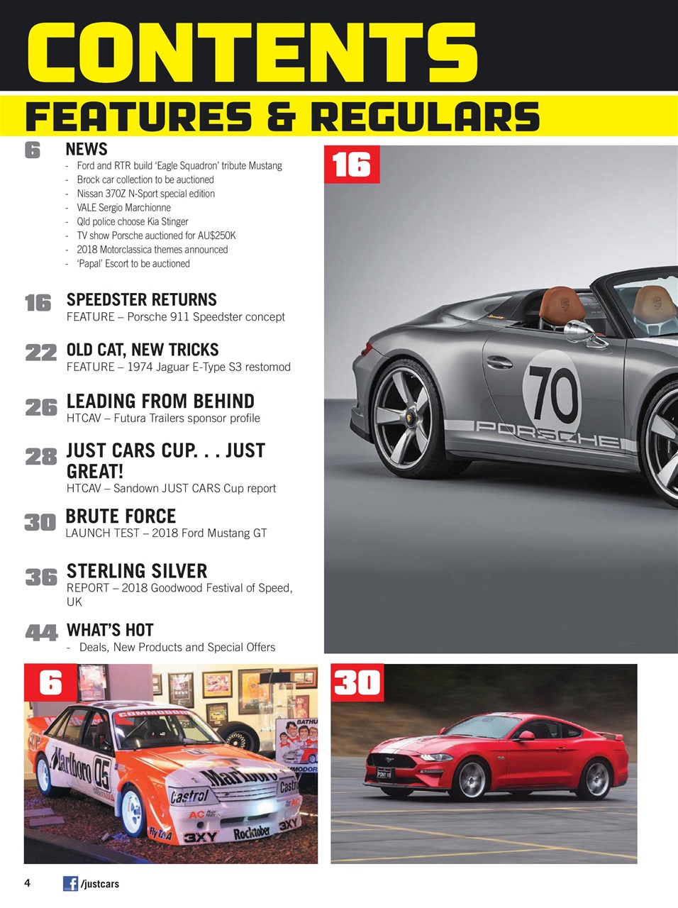 JUST CARS Preview Pages