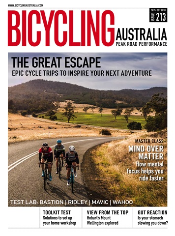 Bicycling Australia issue Sep-Oct 2018