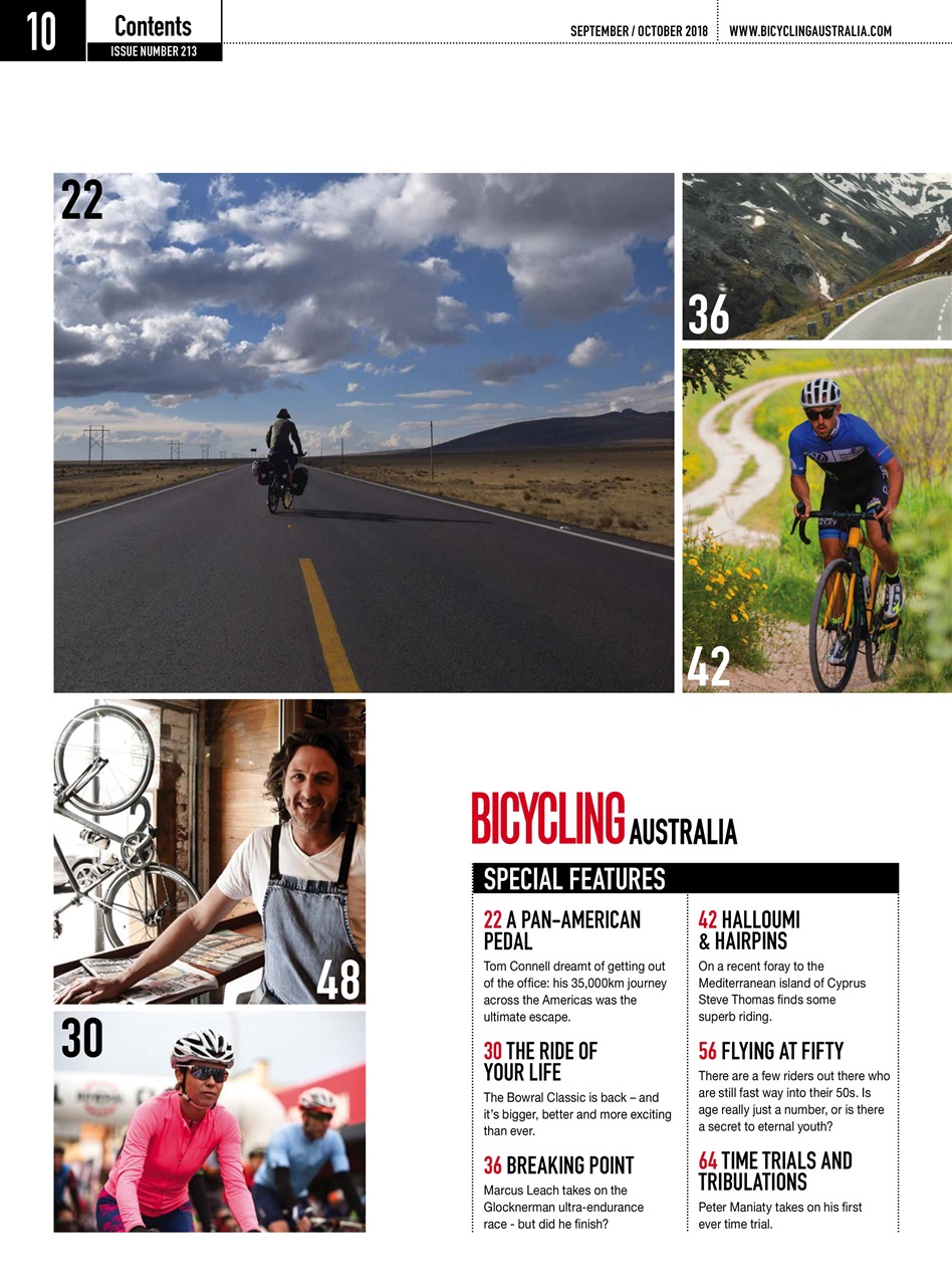 Bicycling Australia Preview Pages