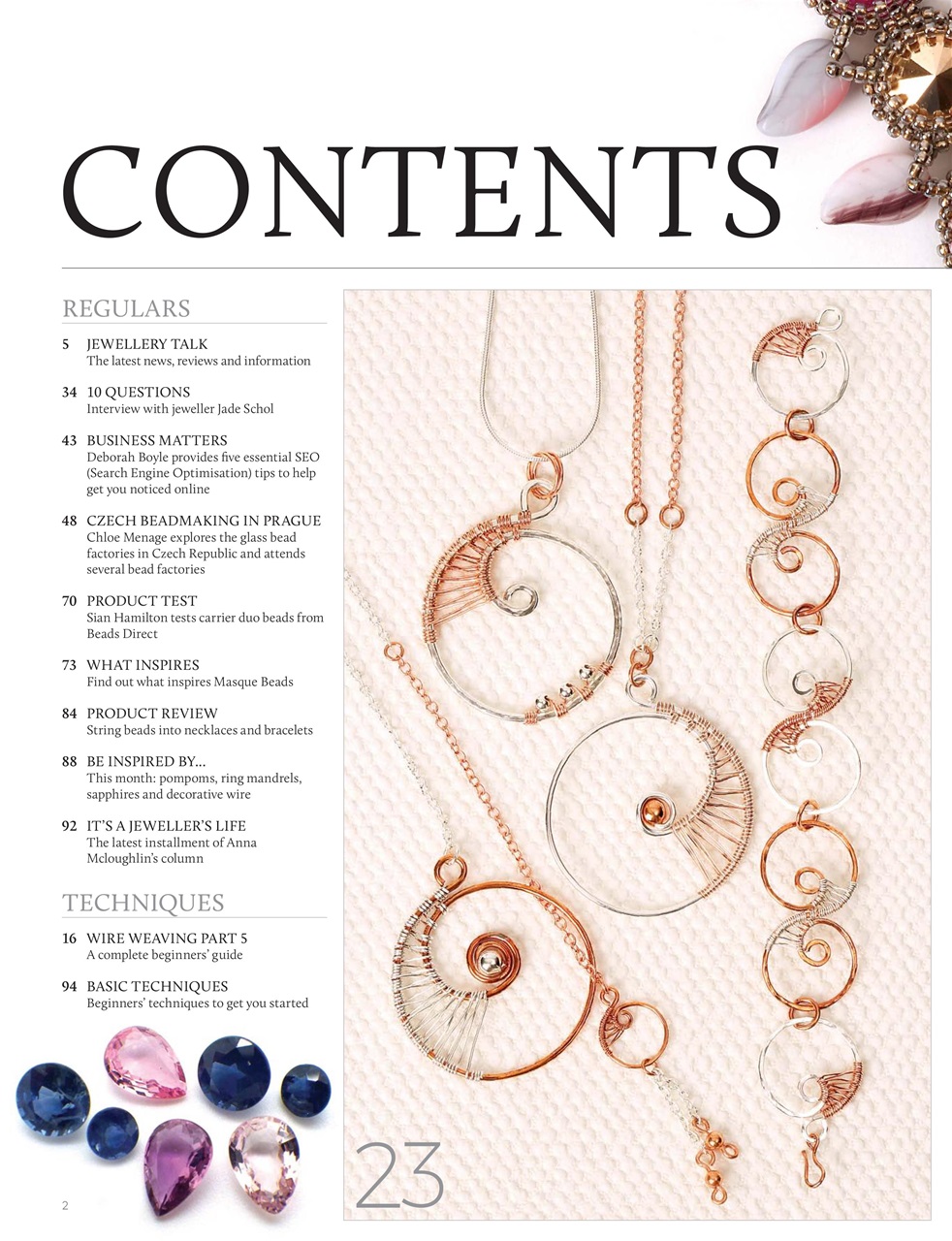 Making Jewellery Preview Pages