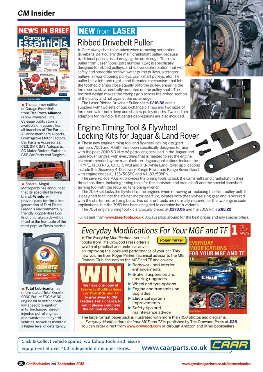 Car Mechanics Preview Pages
