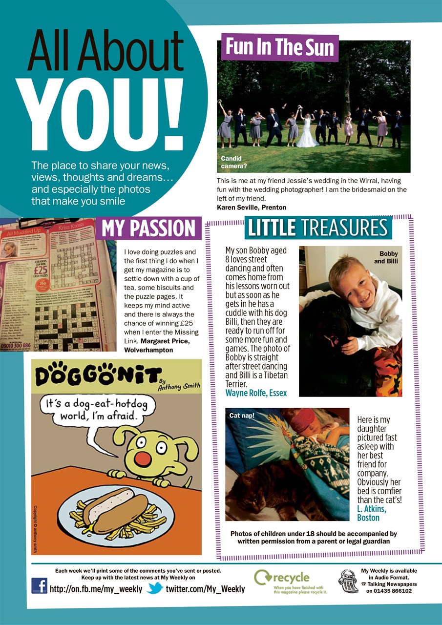 My Weekly Preview Pages