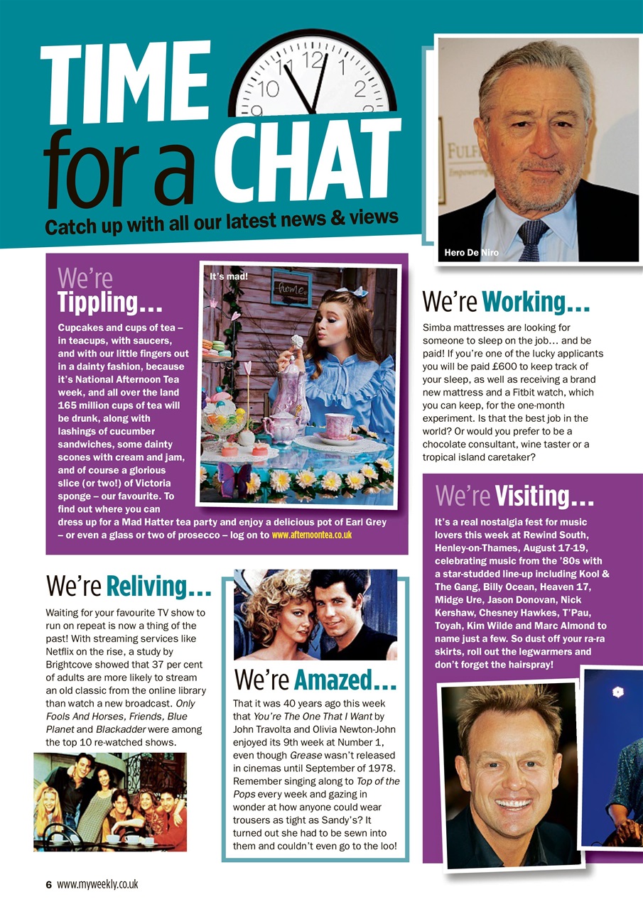 My Weekly Preview Pages