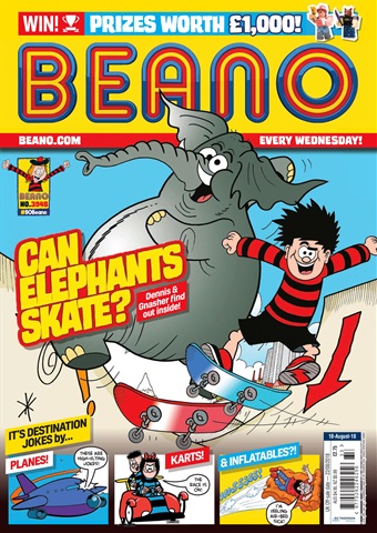 Beano issue 18th August 2018