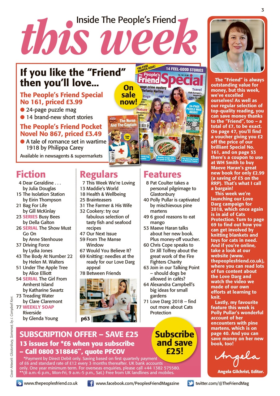 The People’s Friend Preview Pages