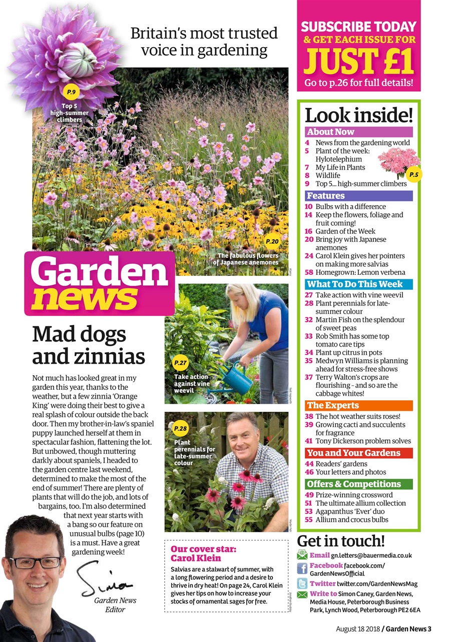 Garden News Preview Pages