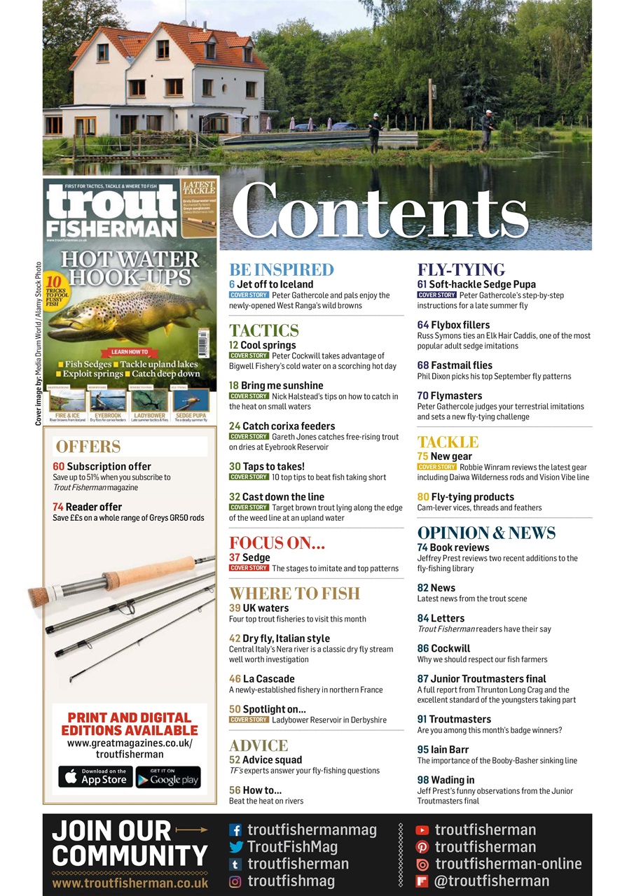 Trout Fisherman Preview Pages
