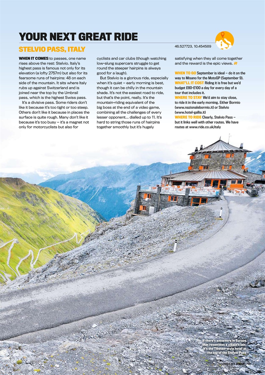 Ride Preview Pages