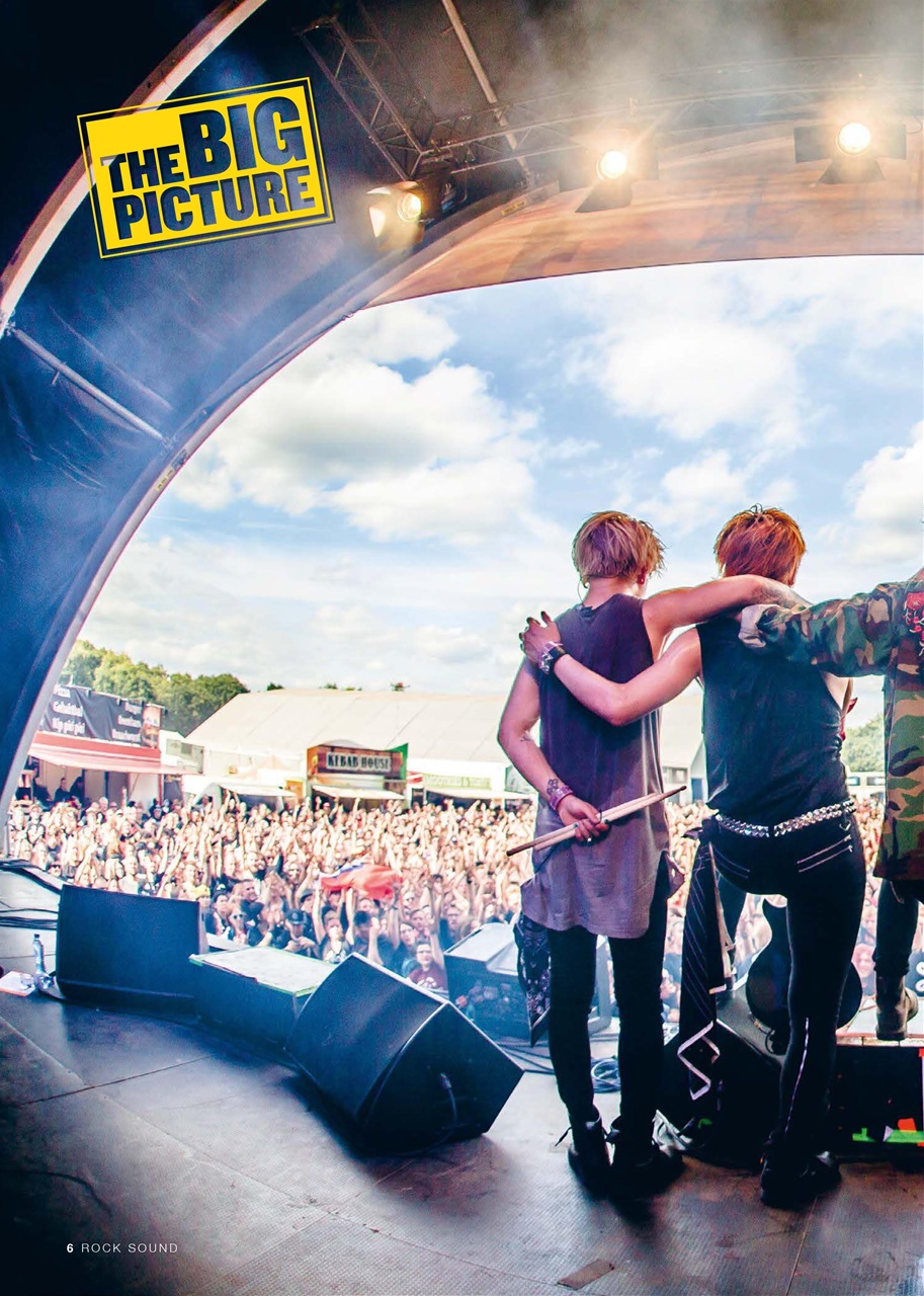 Rock Sound Magazine Preview Pages