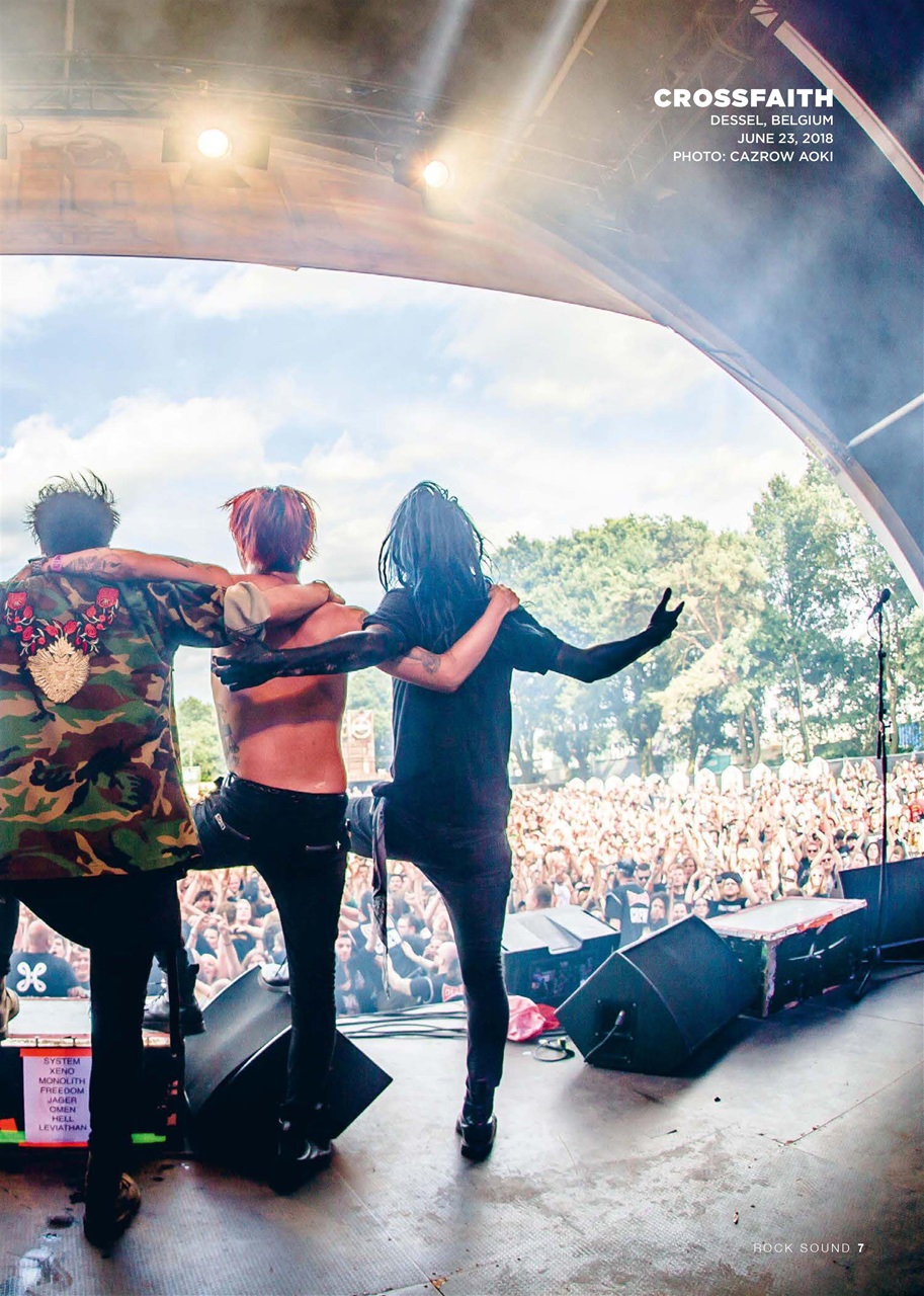 Rock Sound Magazine Preview Pages