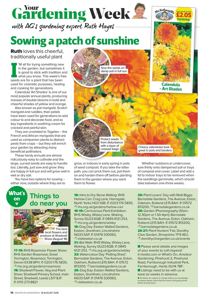 Amateur Gardening Preview Pages