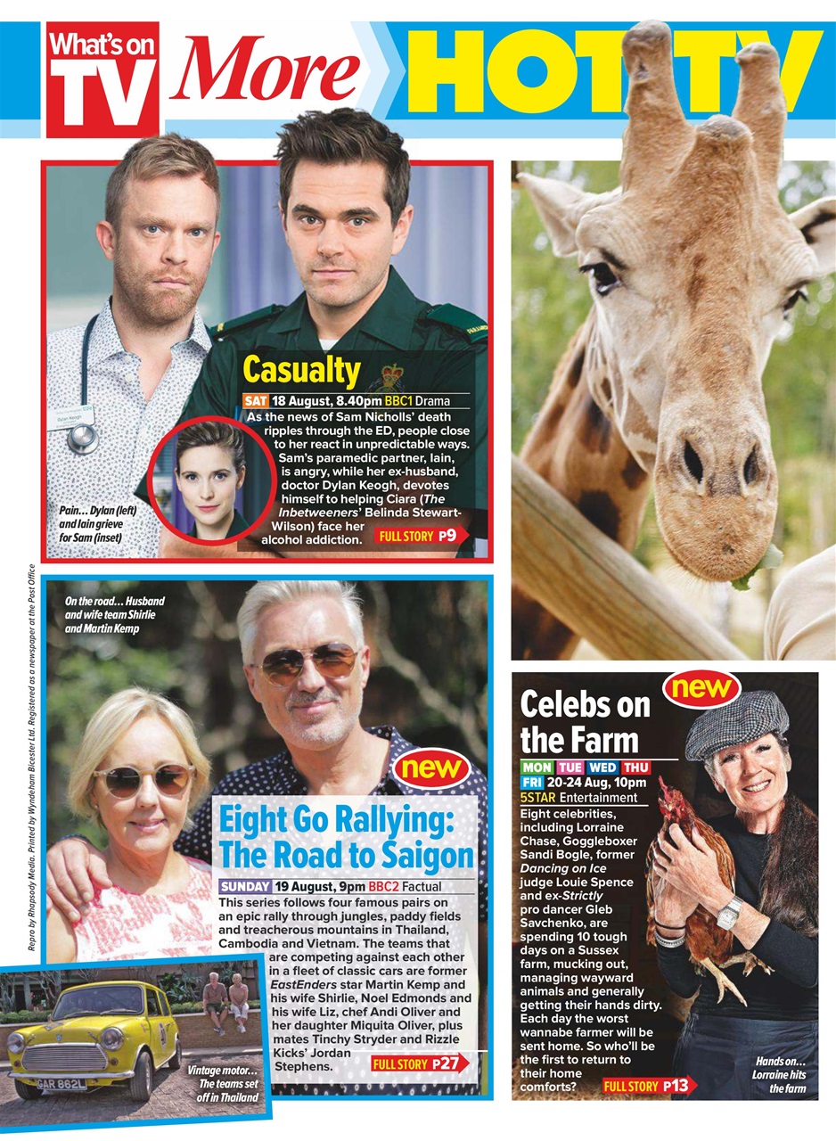 What's on TV Preview Pages