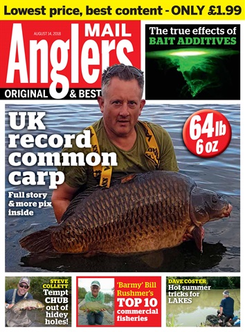 Anglers Mail issue 14th August 2018