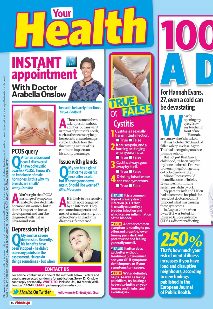 Pick Me Up Preview Pages