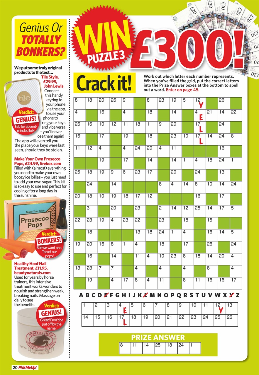 Pick Me Up Preview Pages