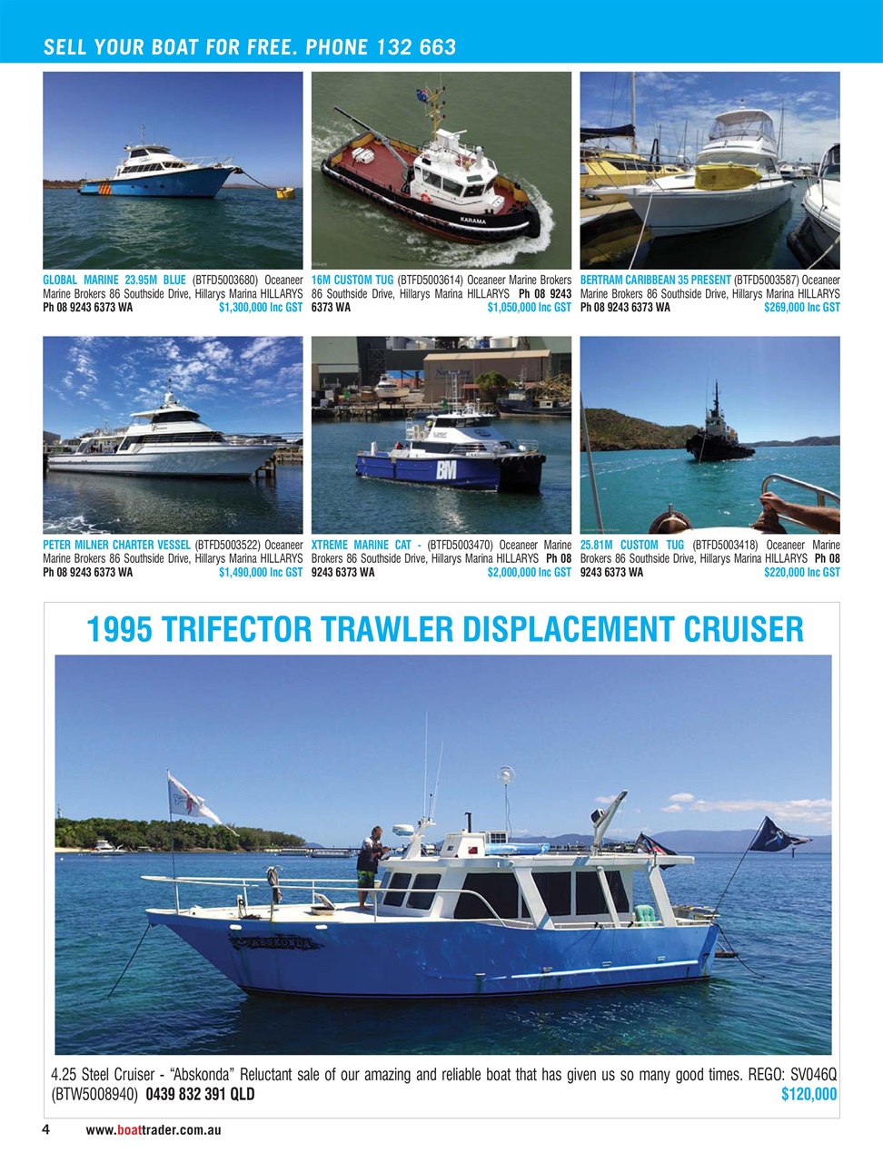 Boat Trader Australia Preview Pages