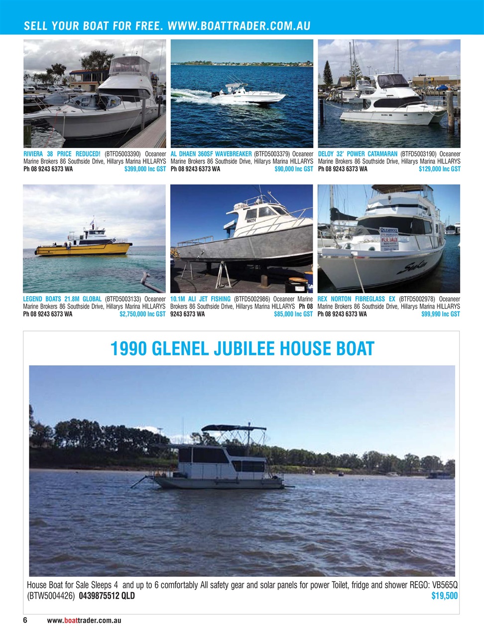 Boat Trader Australia Preview Pages