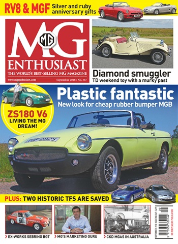 MG Enthusiast issue September 2018