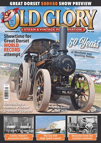 Old Glory Magazine issue September 2018