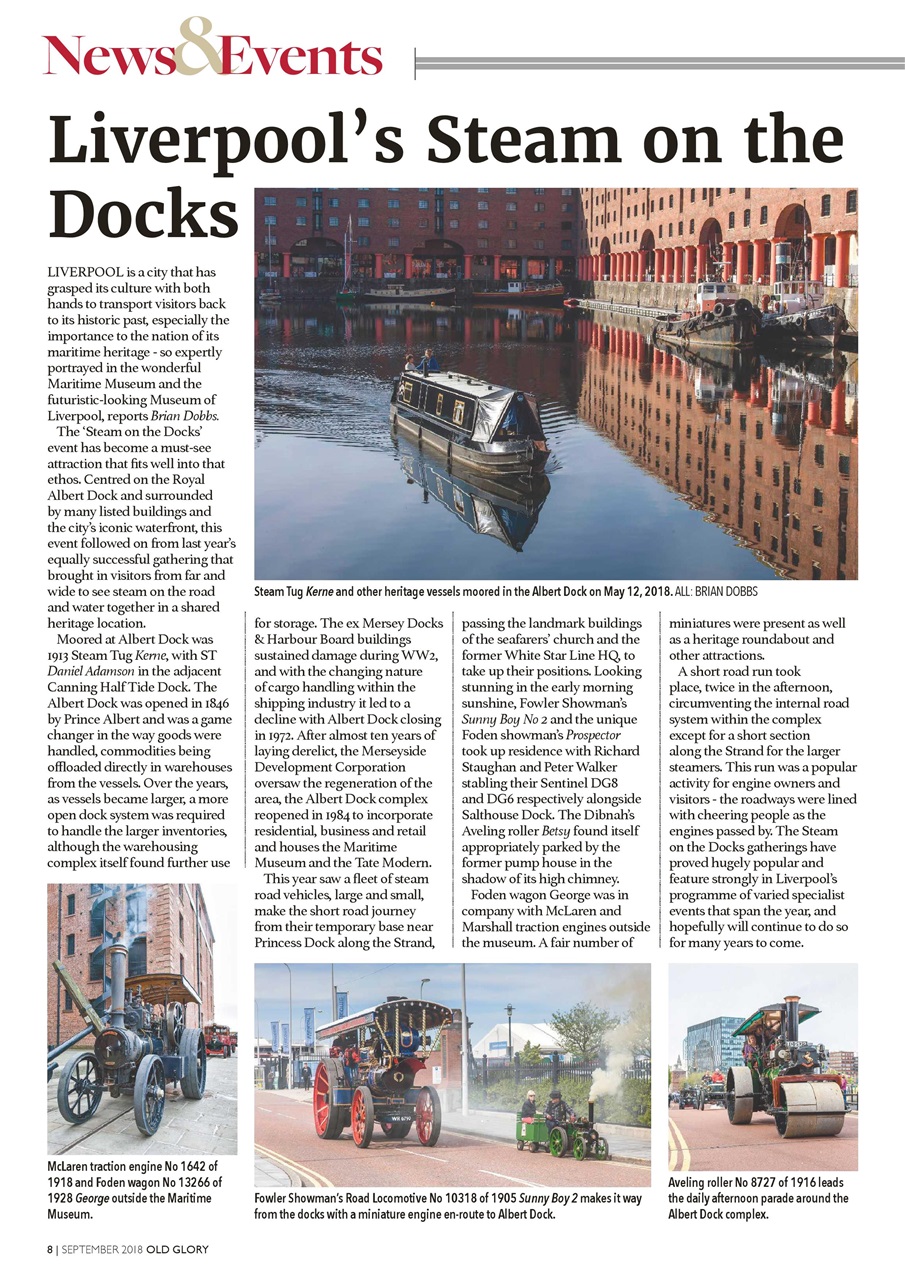 Old Glory Magazine Preview Pages